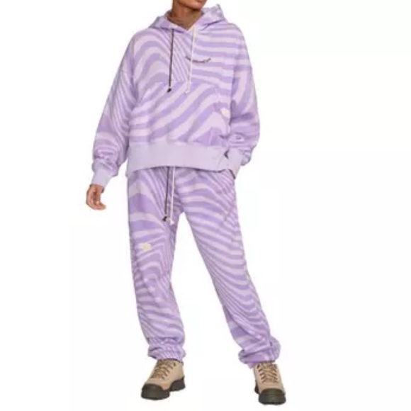 NWT Nike Womens Phoenix Fleece HighRise OverSized Sweatpants | Medium | Lavender - Picture 7 of 7